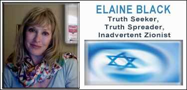 Elaie Black, inadvertent Zionist