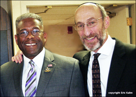 Allen West and Rabbi J - Rabbi Jonathan Hausman
