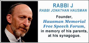 Rabbi Jonathan Hausman - Freedom of Speech and Thought
